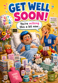 Funny get well card