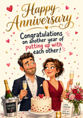 Funny Anniversary Card
