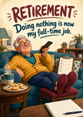 RETIREMENT — Doing nothing is now my full-time job
