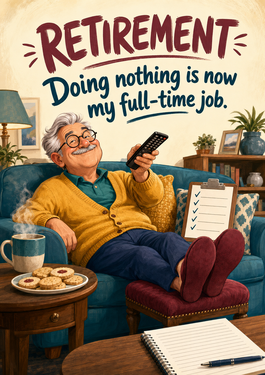 RETIREMENT — Doing nothing is now my full-time job
